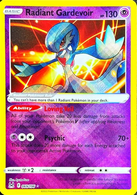 radiant gardevoir 069 196 price.